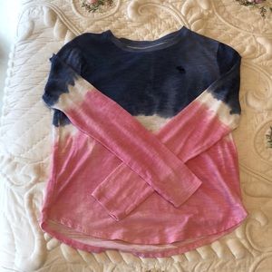 Girls Abercrombie long sleeve shirt